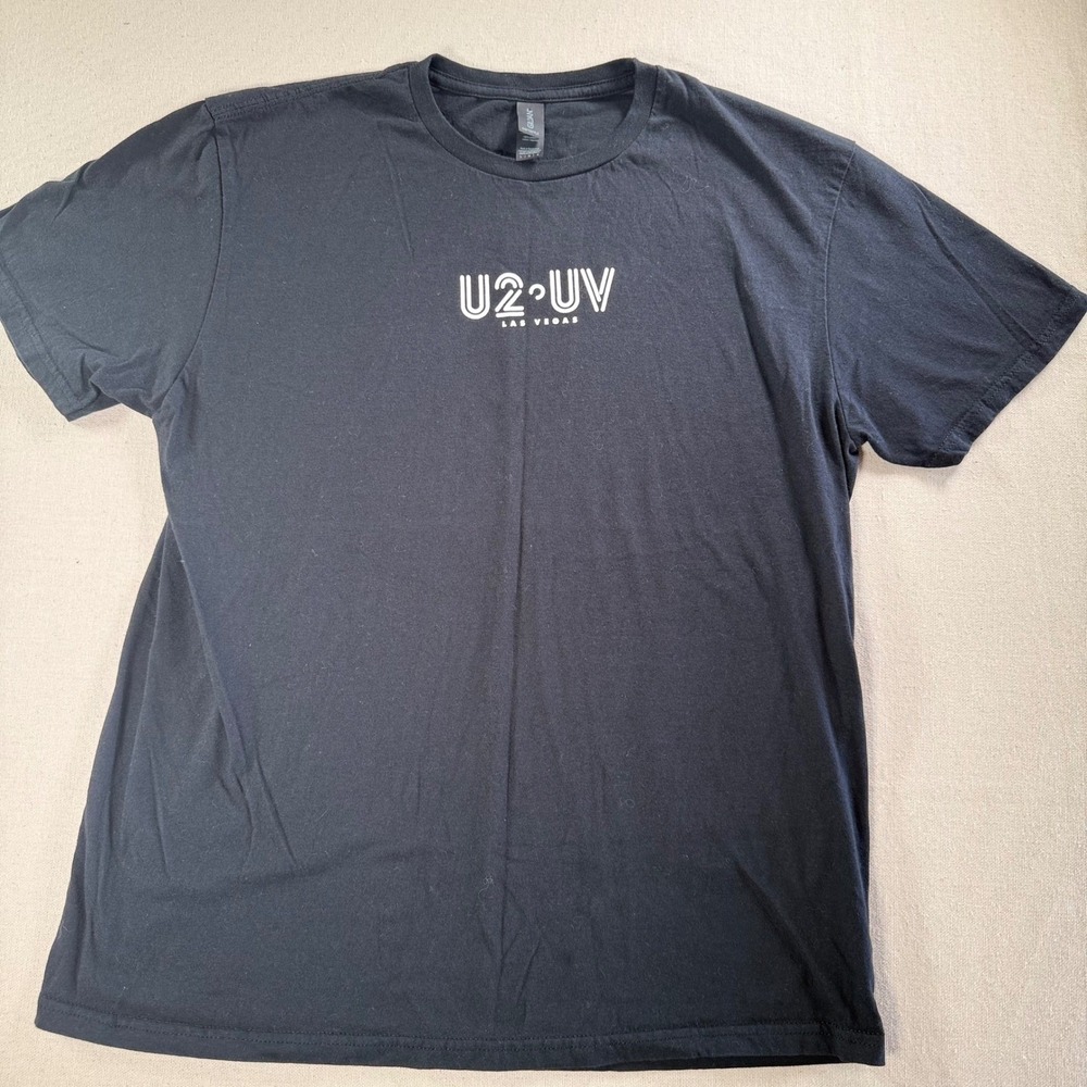 U2 UV Achtung Baby Live at Sphere Las Vegas '23 Tour T-Shirt Black Large Concert